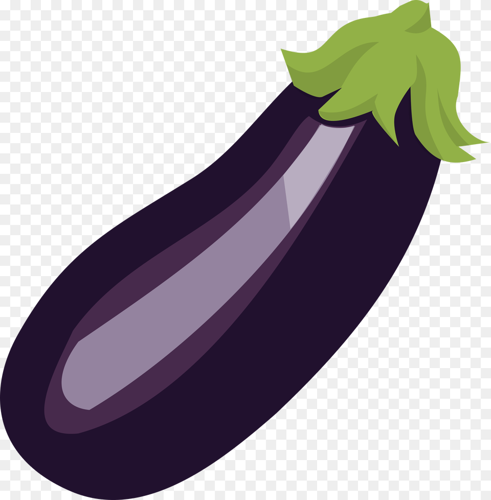 Svg Color Purple On Dumielauxepices Eggplant Clipart, Food, Produce, Plant, Vegetable Free Png Download