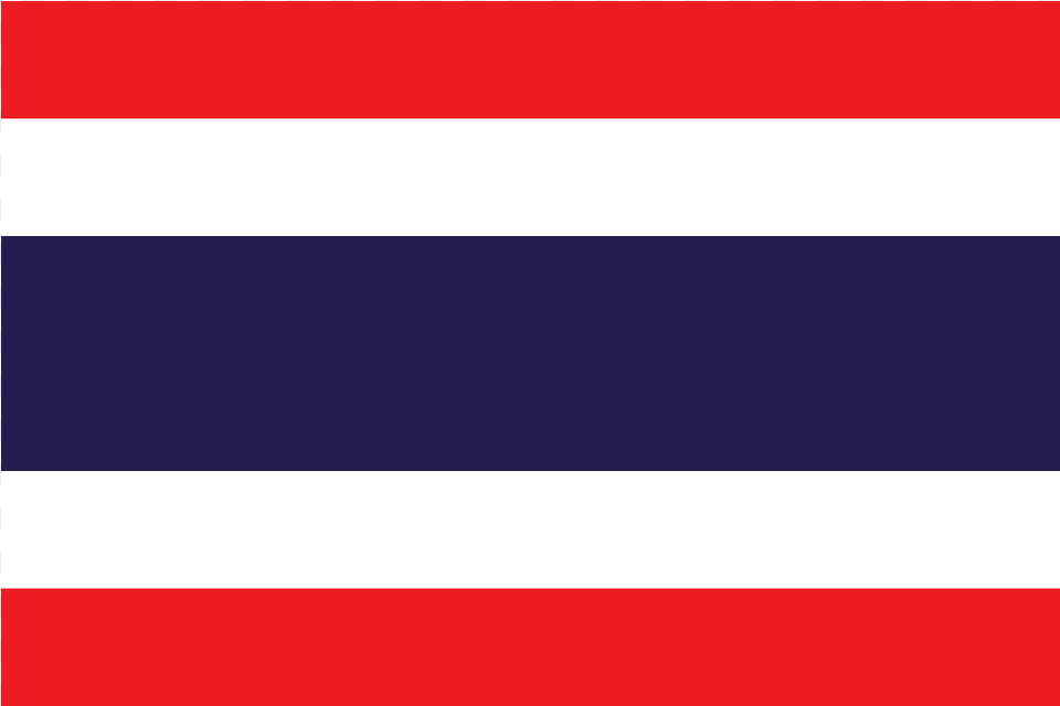 Svg Drapeau De La Thailande, Flag Free Transparent Png