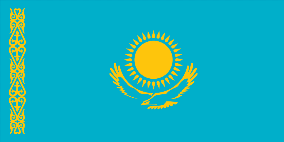 Svg Flag Kazakhstan, Logo, Pattern Png Image