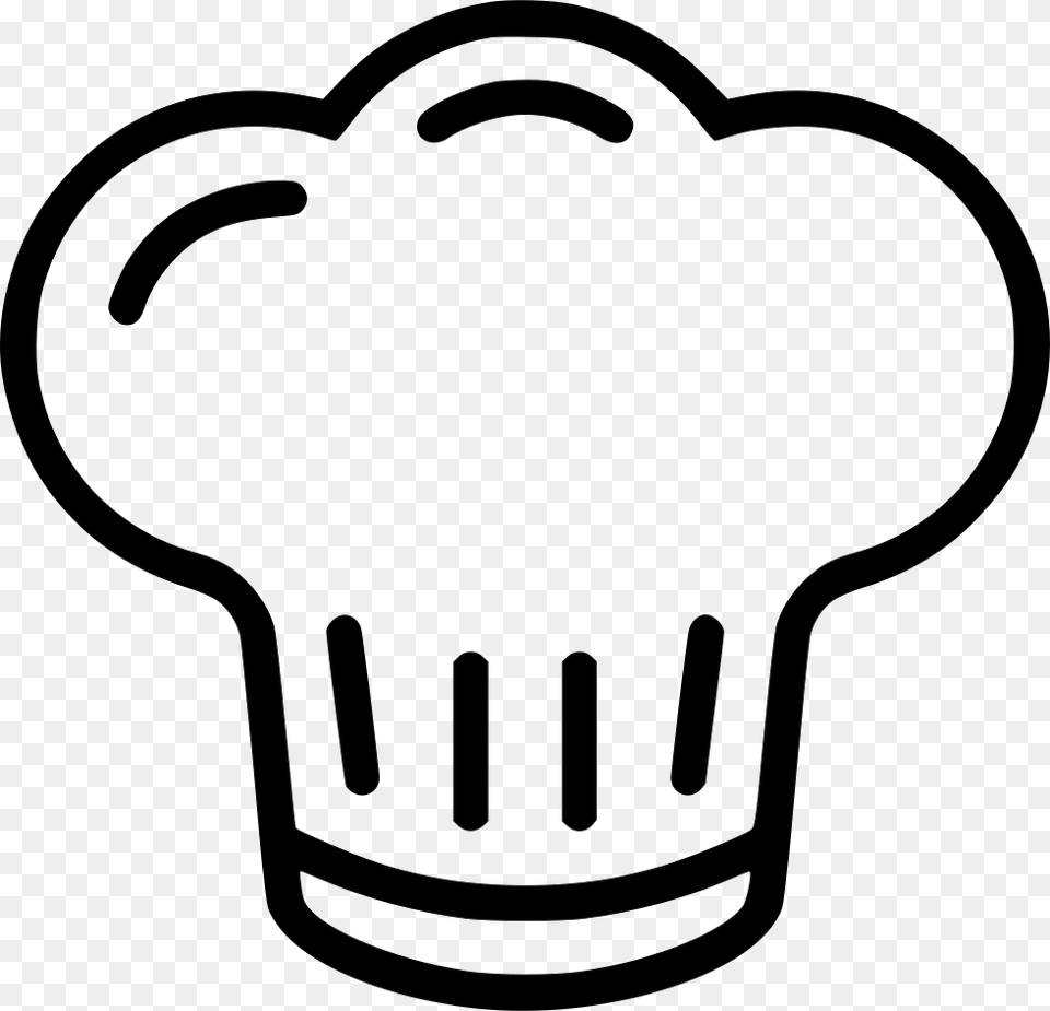 Svg Free Download Onlinewebfonts Chef Hat Icon, Light, Stencil, Smoke Pipe, Lightbulb Png Image