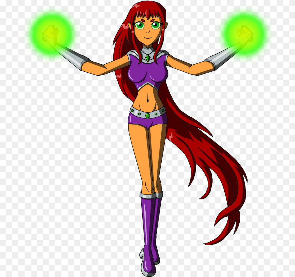 Svg Free Library Dc New Teen Titans Starfire By Moheart Teen Titans Go Starfire Hot, Book, Comics, Publication, Adult Png