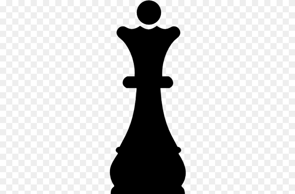 Svg Freeuse Download Chess Vector Queen Queen Chess Piece Clipart, Gray Png