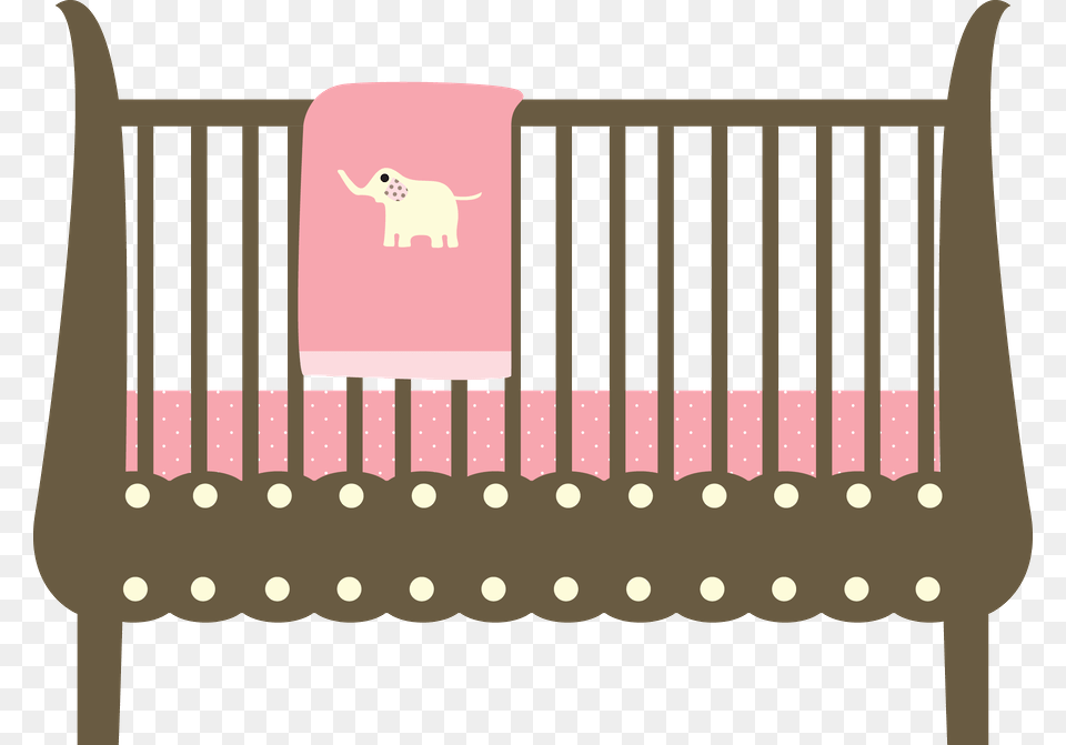Svg Freeuse Excellent Inspiration Ideas Royalty Free Baby Crib Clip Art, Furniture, Infant Bed, Gate, Livestock Png