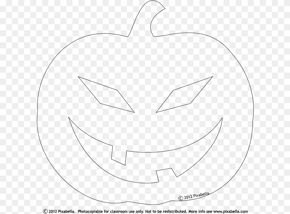 Svg Freeuse Library Pumpkin Templates Printable Google Cut Out Halloween Pumpkin Template, Gray Png