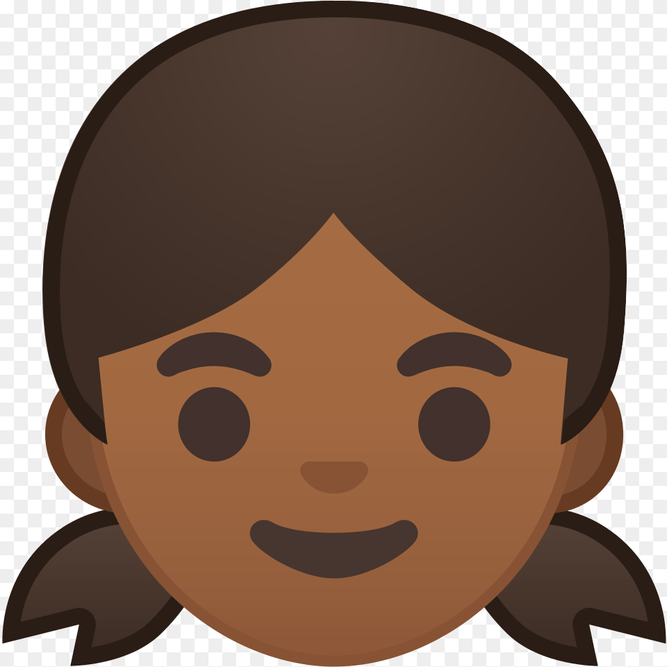 Svg Girl Emoji Icon, Face, Head, Person, Photography Free Png Download