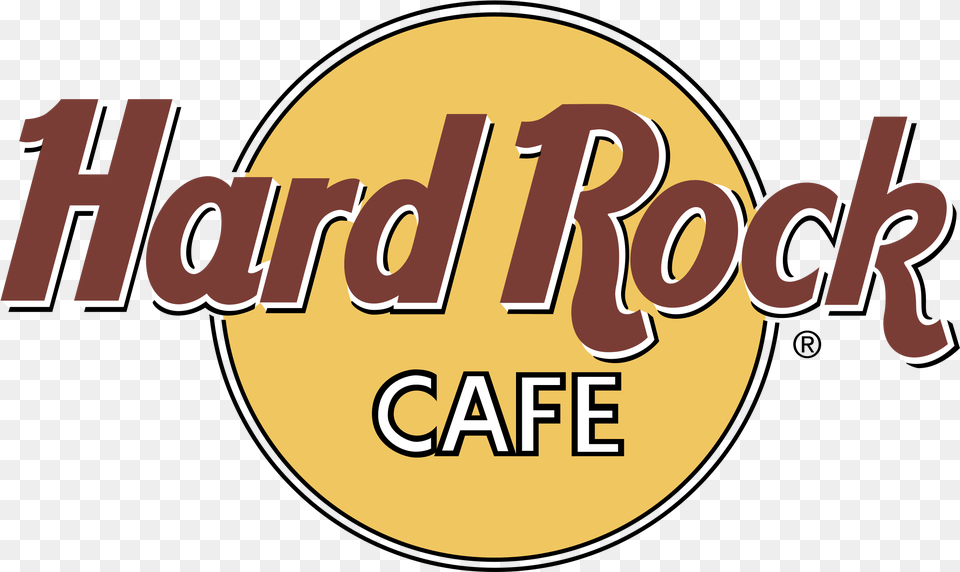 Svg Hard Rock Cafe Vector Logo, Gold, Text Png Image