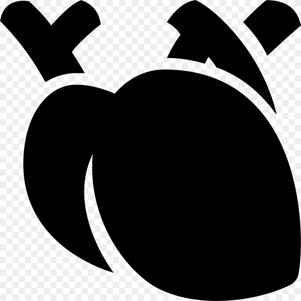 Svg Heart Icon And This Is, Gray Free Png
