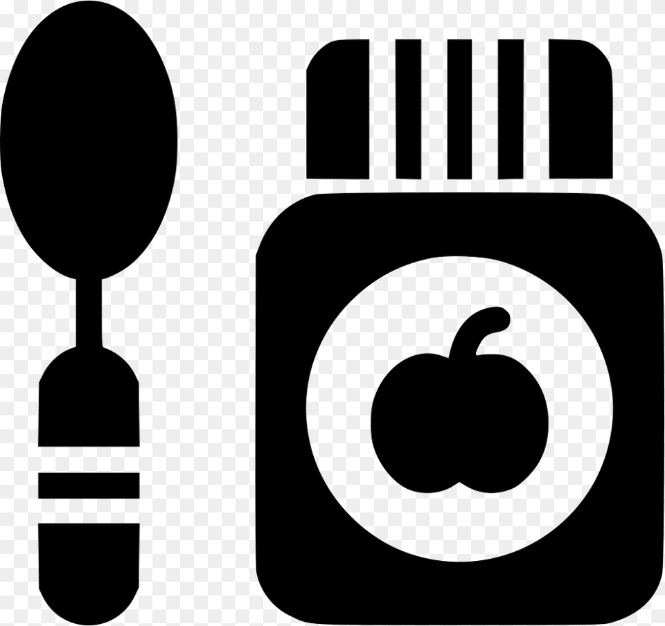 Svg Icon Euston Railway Station, Cutlery, Fork, Spoon, Stencil Png