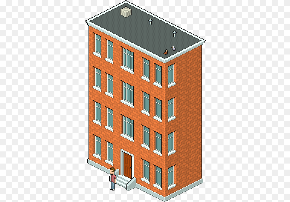 Svg Library Bricks Drawing Easy Pixel Apartment, Apartment Building, Office Building, Housing, High Rise Png Image