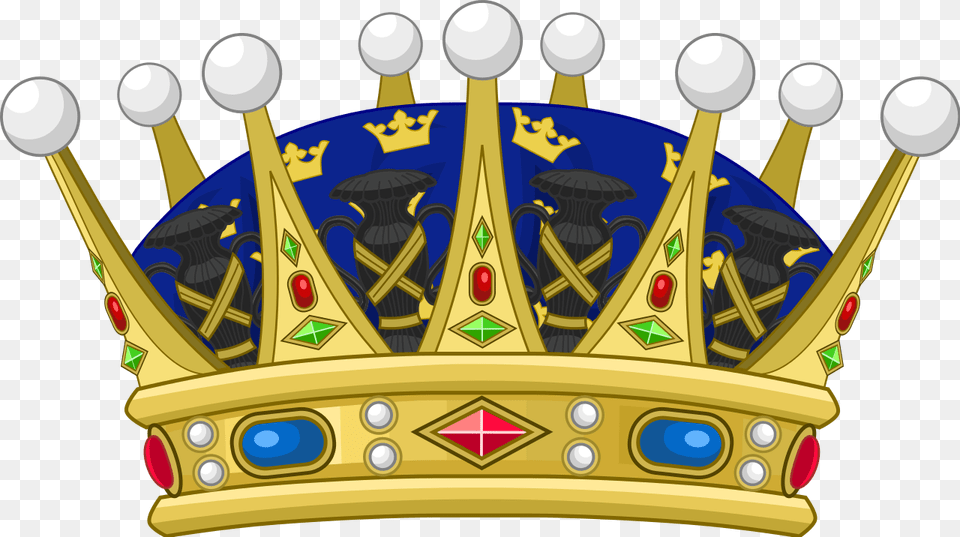 Svg Library Download Heraldique Suede Couronne Wikipedia Crown Prince, Accessories, Jewelry, Bulldozer, Machine Free Png