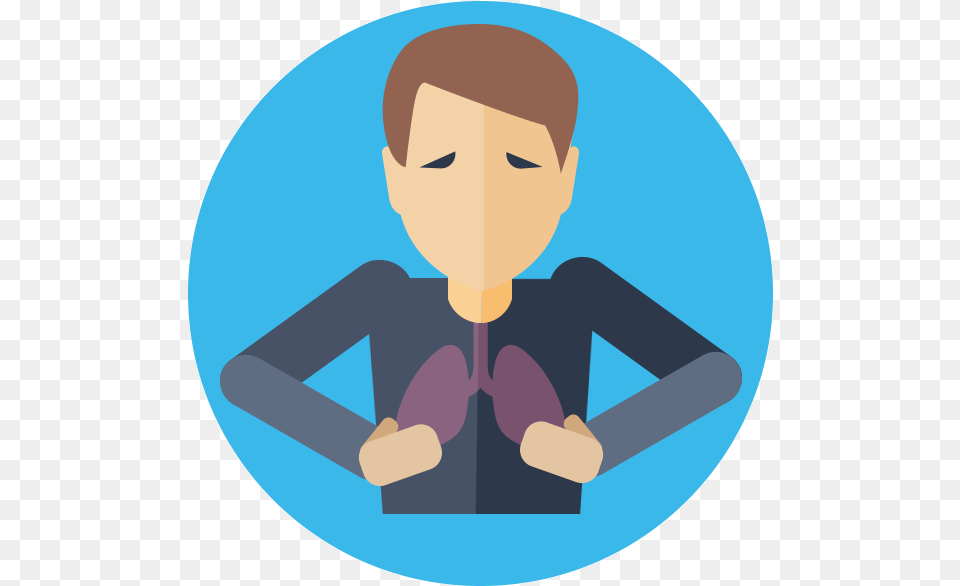 Svg Library Download Online Lung Health Checker Irish Chest Pain Cartoon Gif, Photography, Person, Reading, Face Png
