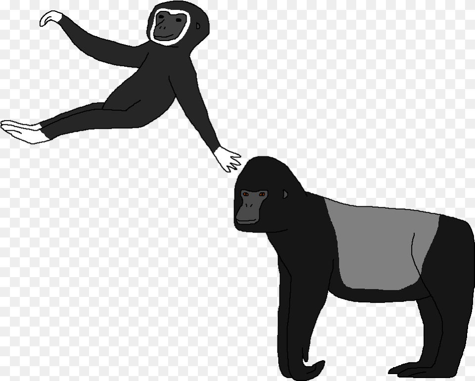 Svg Library Download Save The Of Apes, Animal, Canine, Dog, Mammal Png Image