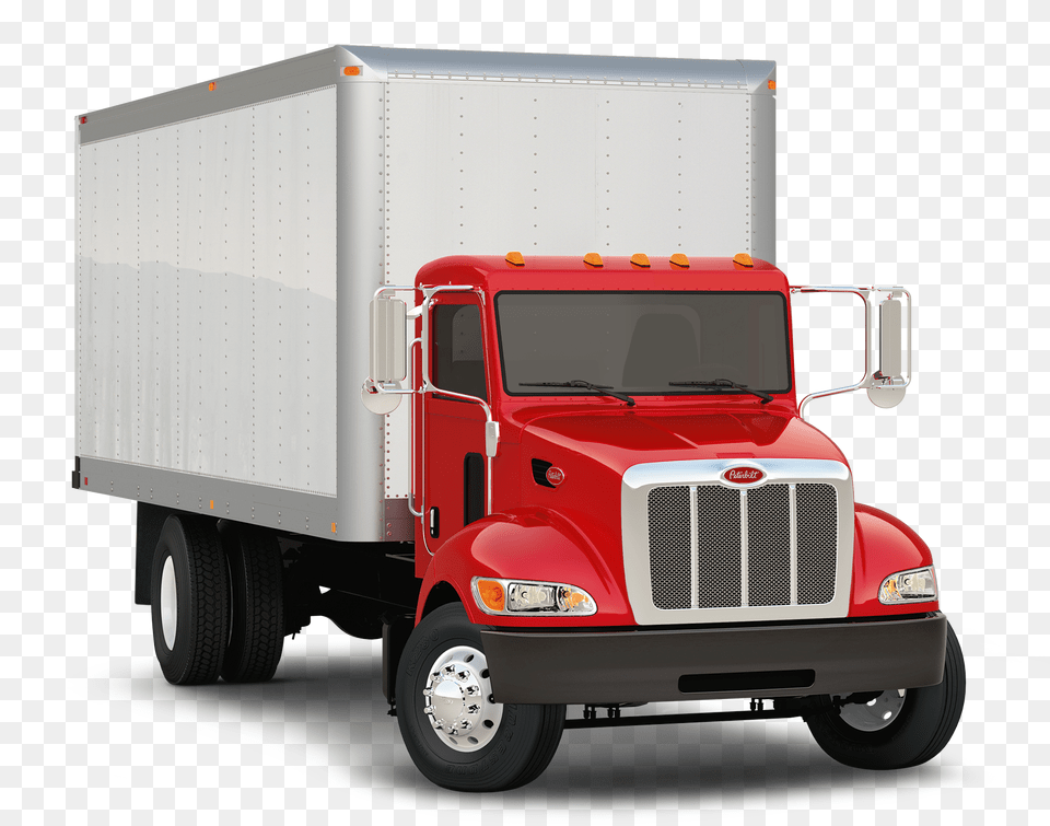Svg Library Download Transportation Download Peterbilt Medium Duty Trucks, Trailer Truck, Truck, Vehicle, Moving Van Free Png
