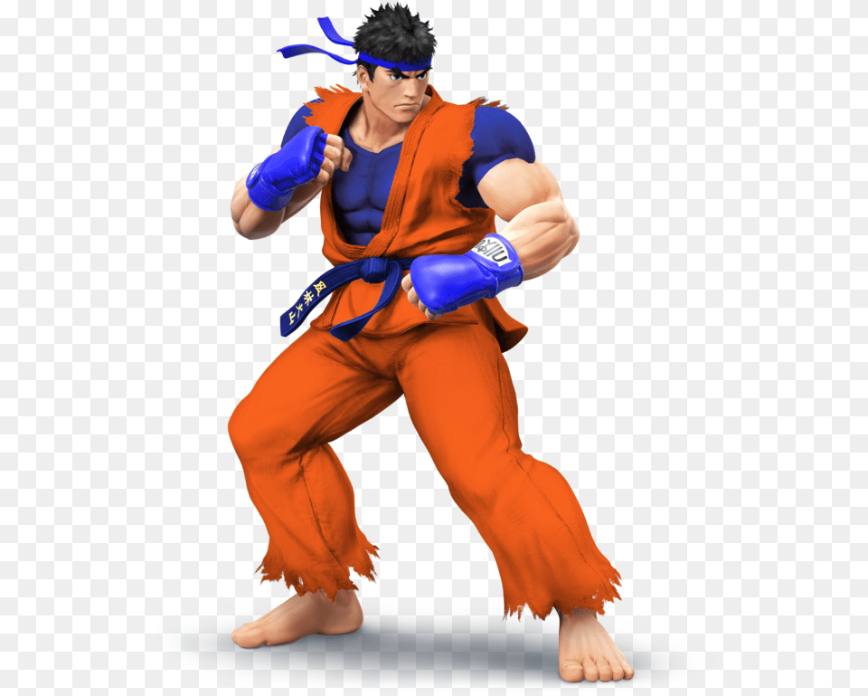 Svg Library Library Image Goku Fantendo Nintendo Super Smash Bros For Nintendo 3ds Ryu, Clothing, Glove, Adult, Person Png