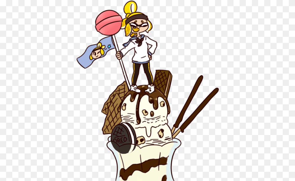 Svg Library Library Pocky Cookies And Cream Cartoon, Dessert, Food, Ice Cream, Sport Free Transparent Png