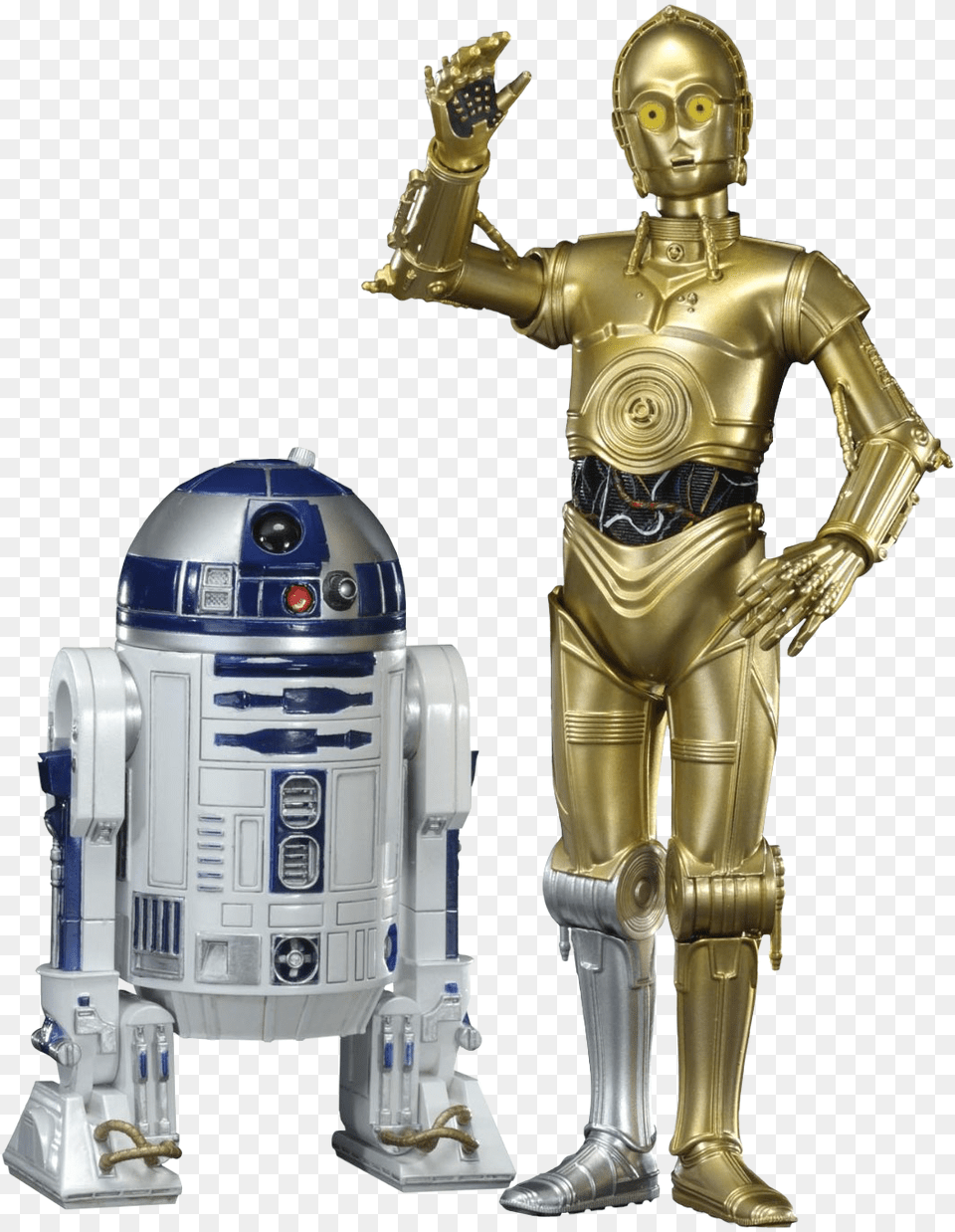 Svg Library Library R D C Po Artfx Statue 110 Scale R2 D2 Amp C, Robot, Adult, Male, Man Free Png Download