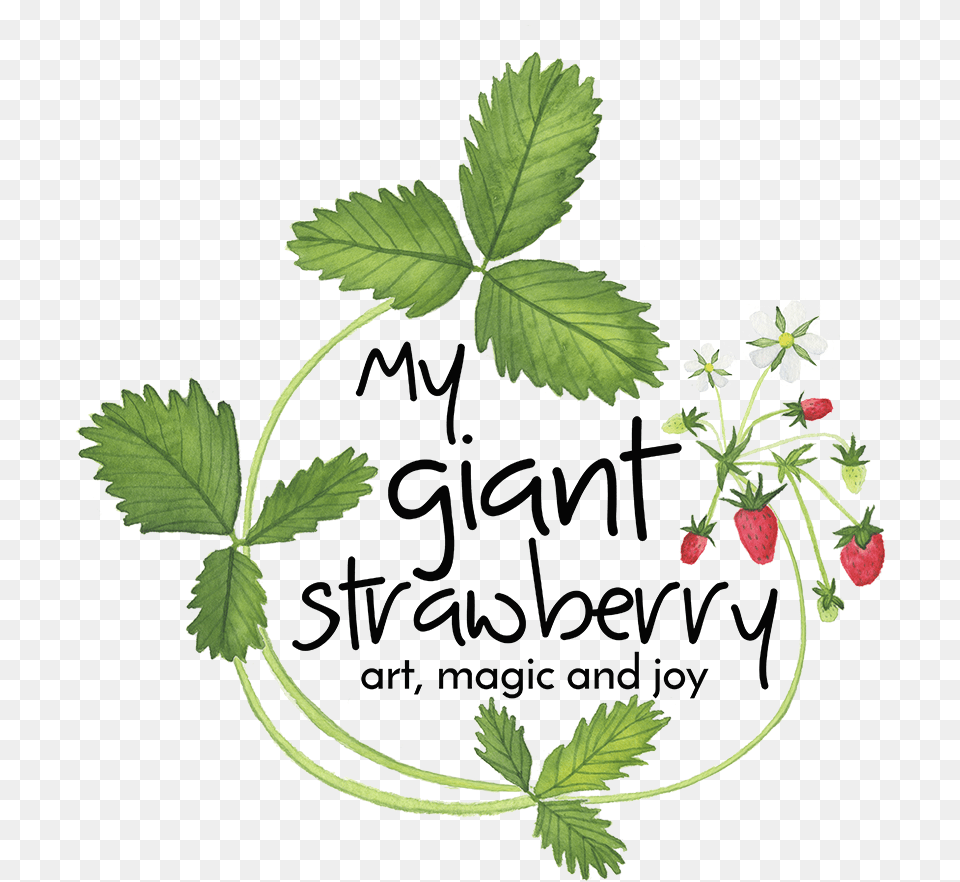 Svg Library Library Strawberries Clipart Watercolor Strawberry And Mint Watercolor, Berry, Food, Fruit, Leaf Free Png Download