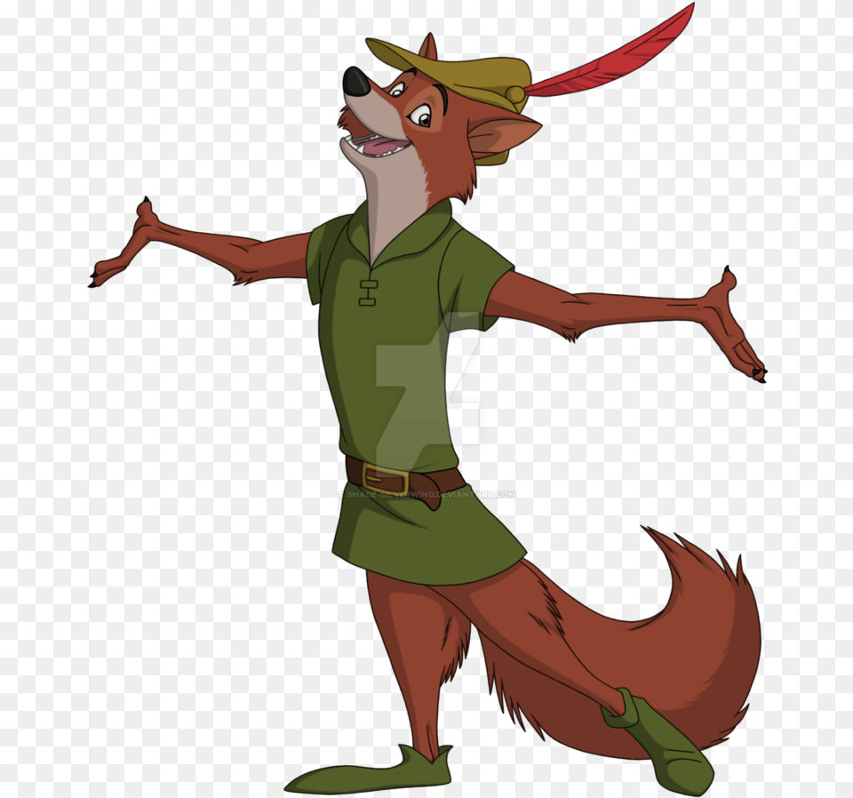 Svg Library Stock At Getdrawings Com For Personal Robin Hood Disney, Person, Cartoon, Book, Comics Free Transparent Png