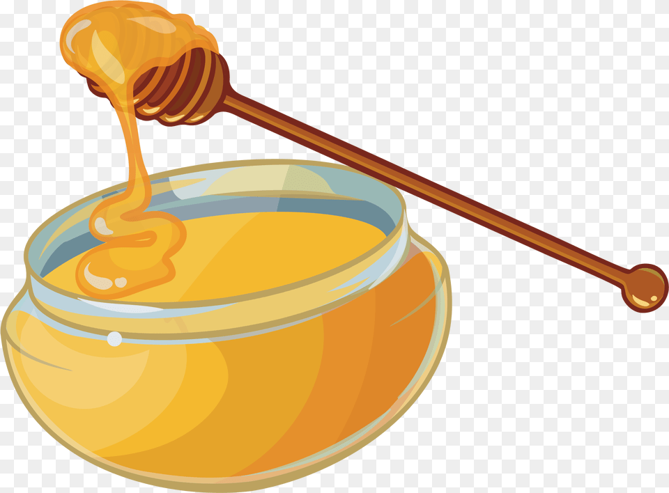 Svg Library Yuja Tea Jar Clip Art Sweet Transprent Honey Cartoon, Food, Smoke Pipe Free Transparent Png