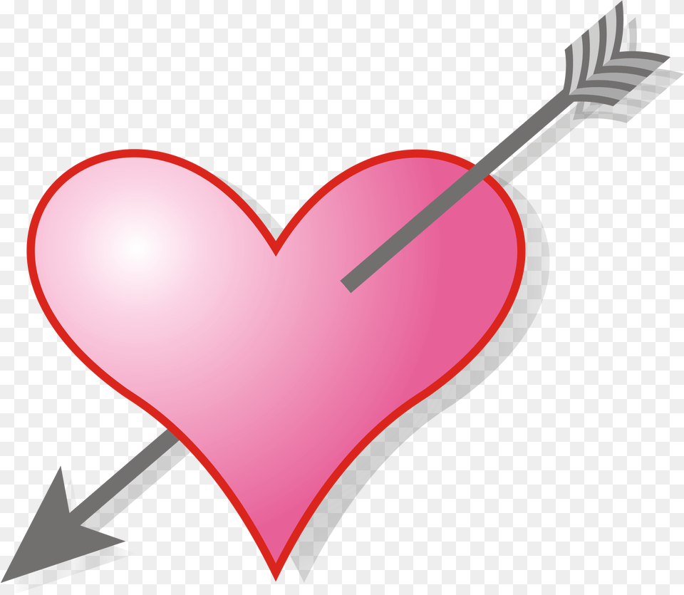 Svg Love Arrow Clipart Heart With Arrow Meaning Free Png