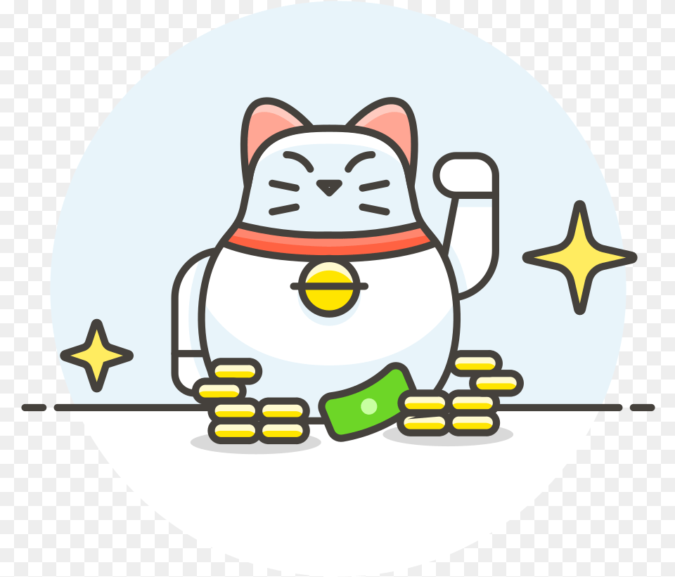 Svg Lucky Cat Icon, Outdoors, Nature, Snow, Winter Free Transparent Png