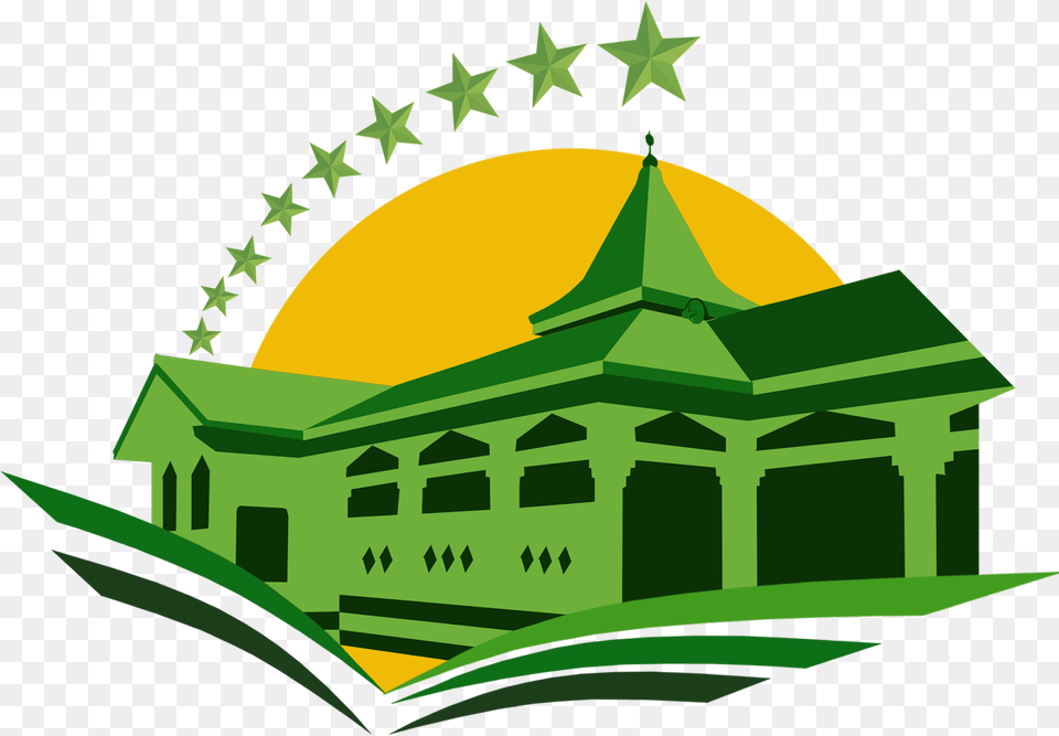 Svg Masjid Vector Green Ideas For Christmas Painted Wine Glasses, Architecture, Building, Dome, Outdoors Free Png