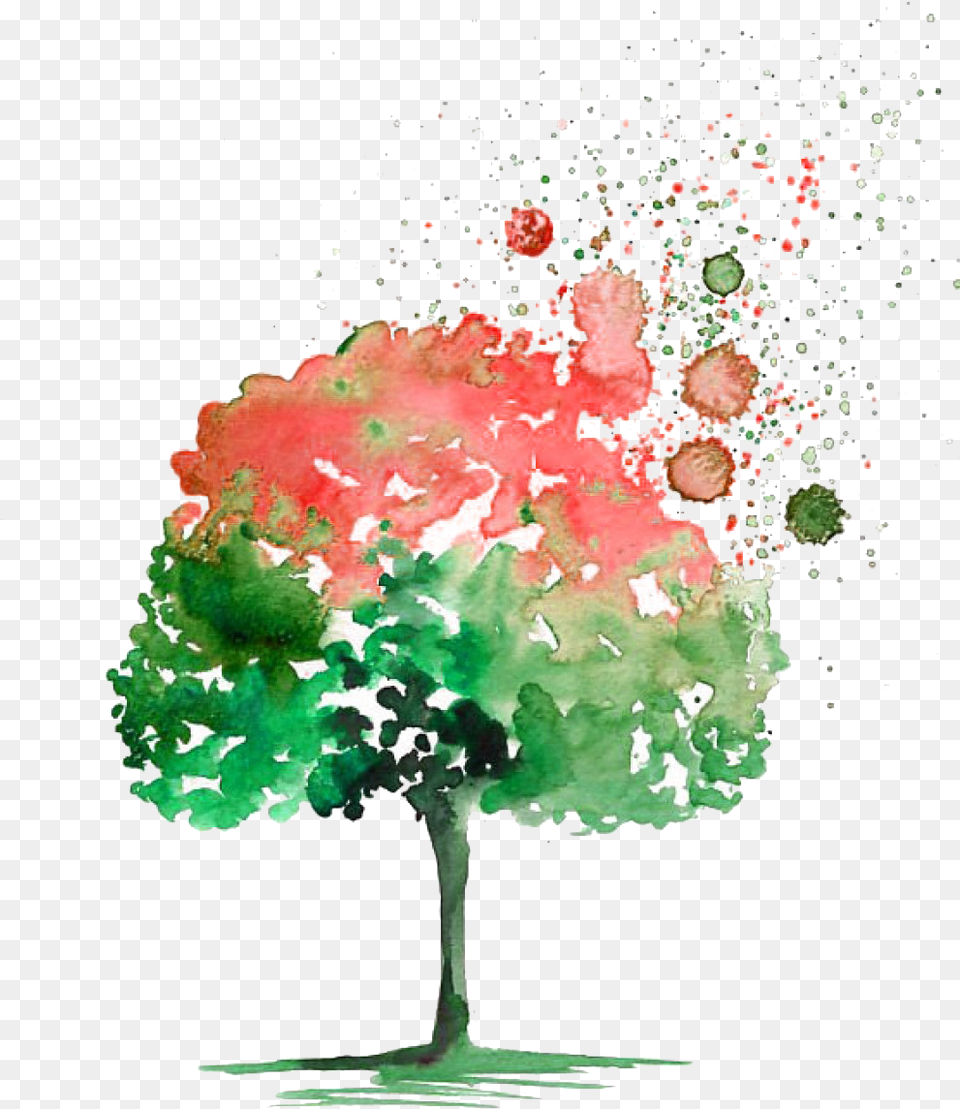 Svg Royalty Buoy Drawing Watercolor Tree Water Paint Watercolor Painting, Art, Graphics, Modern Art, Flower Free Png