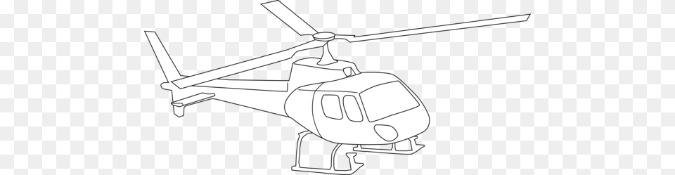 Svg Royalty Library Clipart Helipcopter Cute Borders Helicopter Clipart Black And White, Aircraft, Transportation, Vehicle, Appliance Free Png