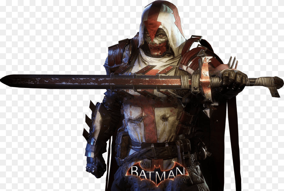 Svg Royalty Image Arkham Knight Wiki Mod Batman Arkham City, Sword, Weapon, Adult, Male Free Transparent Png