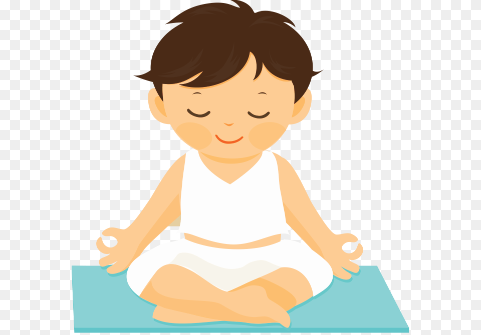 Svg Royalty Library And Peace Partners With V Yoga Kids Clipart, Baby, Person, Face, Head Free Png