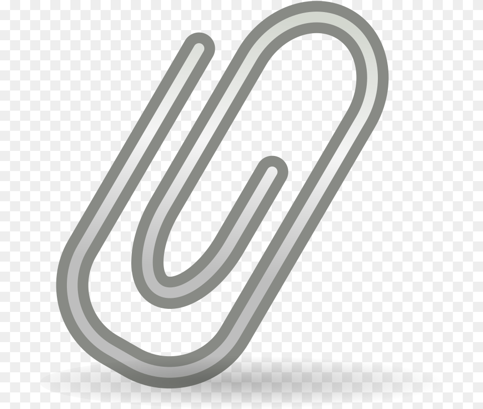 Svg Royalty Paperclip Clipart Binder Clip Transparent Background Paper Clip Clip Art, Smoke Pipe, Electronics, Hardware Png Image