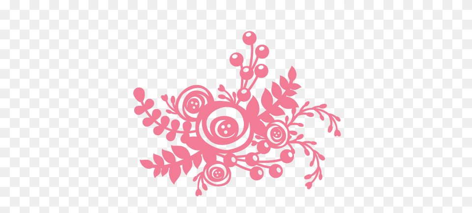Svg Scrapbook Cut File Cute Clipart Silhouette Flower Cut Files, Art, Floral Design, Graphics, Pattern Free Transparent Png