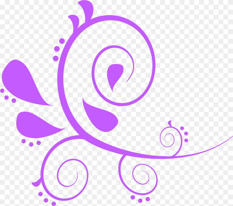 Svg Swirls Lavender Border Design For Project File, Art, Floral Design, Graphics, Pattern Free Transparent Png