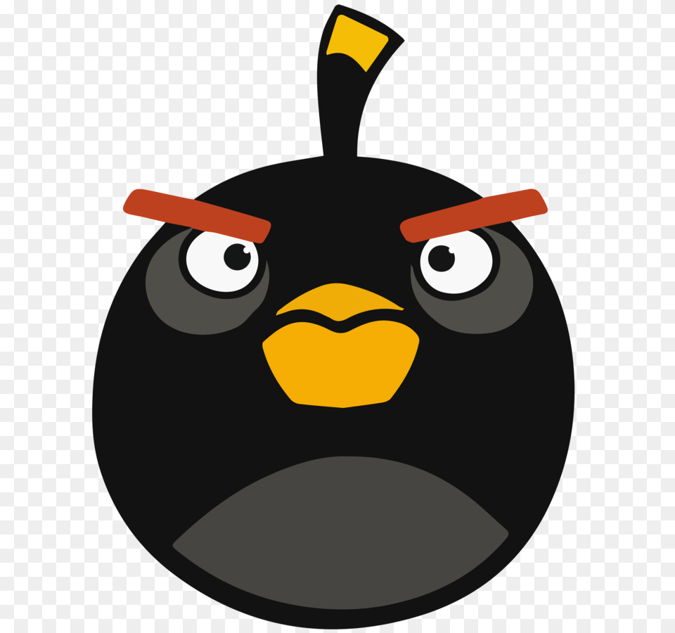 Svg Transparent Anger Clipart Control Angry Birds Bomb Angry Birds Bomb Bird, Animal, Penguin Png