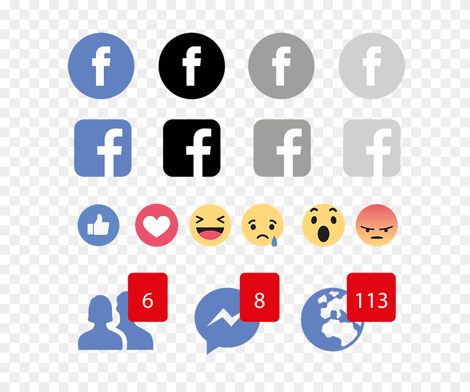 Svg Transparent Download Facebook Icon Facebook Logo Emoji, Text, Person, Number, Symbol Png