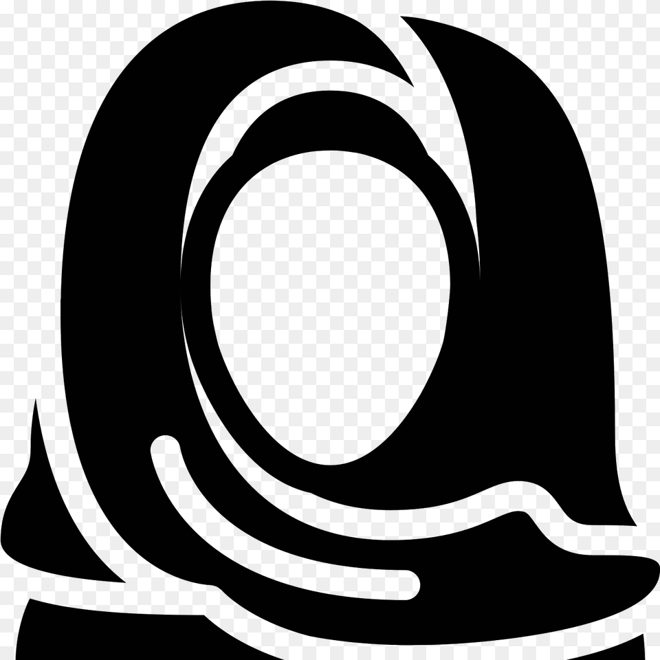 Svg Transparent Hijab Vector Hijab Icon, Gray Png Image