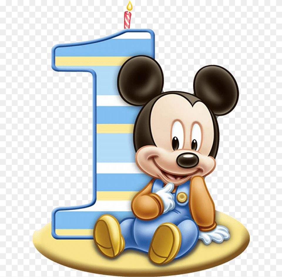 Svg Stock Baby Minnie Mouse Mickey Mouse 1st Birthday, Person, People, Birthday Cake, Cake Free Transparent Png