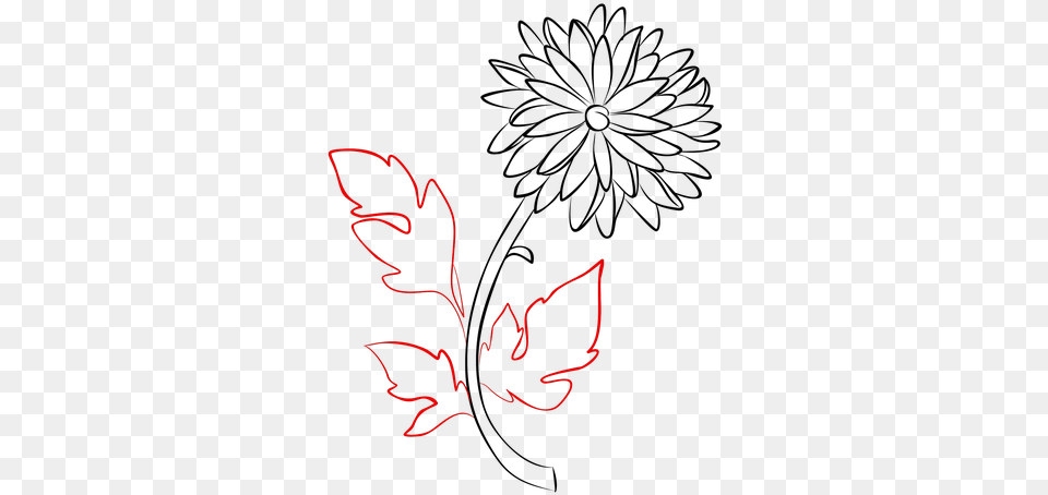 Svg Transparent Stock Chrysanthemum How To Draw Flowers Chrysanthemum Drawing, Light, Dynamite, Weapon, Electronics Png Image