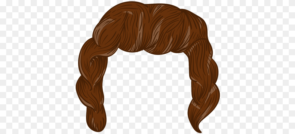 Svg Vector File Brown Curly Hair Male, Croissant, Food, Adult, Man Png