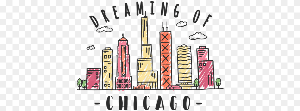 Svg Vector File Chicago, Architecture, Building, Factory, Scoreboard Free Transparent Png