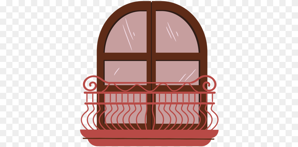 Svg Vector File Princesa En Un Balcn, Architecture, Balcony, Building Png