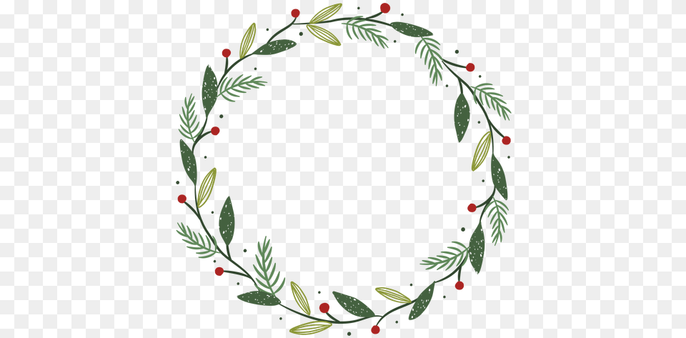 Svg Vector File Simple Christmas Wreath Svg, Pattern, Oval, Art, Floral Design Png Image