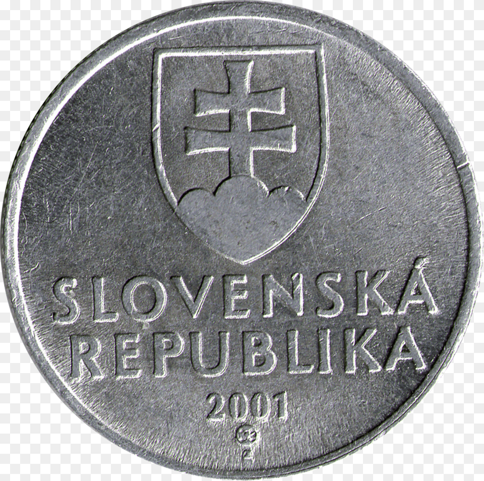 Svk 20 Hal 02 Wikimedia Commons, Coin, Money Png