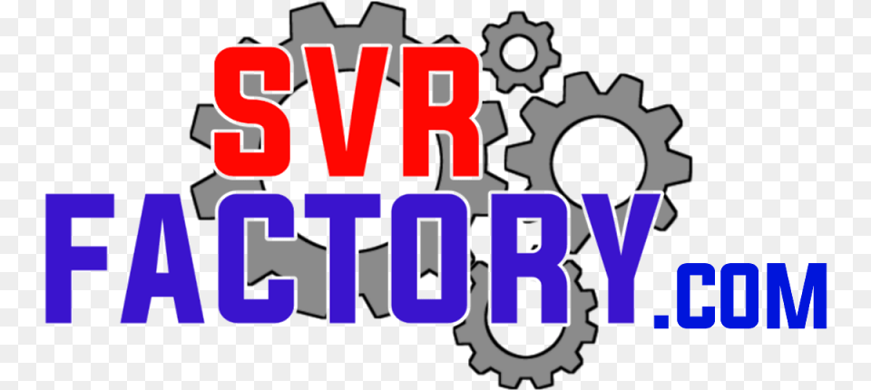 Svr Factory Graphic Design, Machine, Gear, Dynamite, Weapon Free Png Download