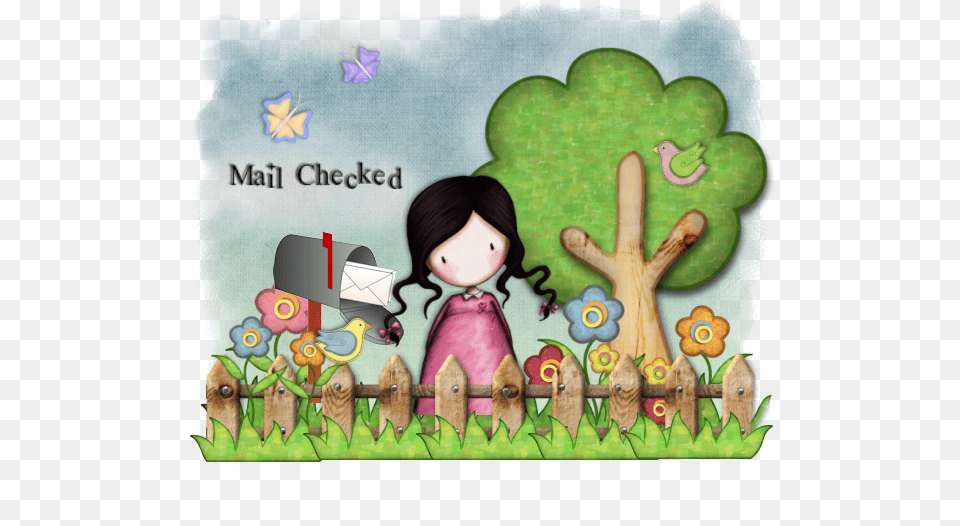 Sw Mail Checked Suzanne Woolcott, Child, Female, Girl, Person Free Png Download