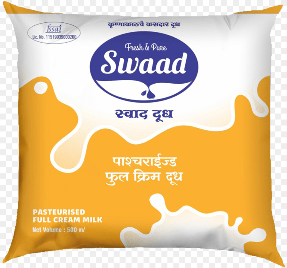 Swaad Dairywai Satara Cushion, Home Decor, Powder, Pillow, Flour Free Png