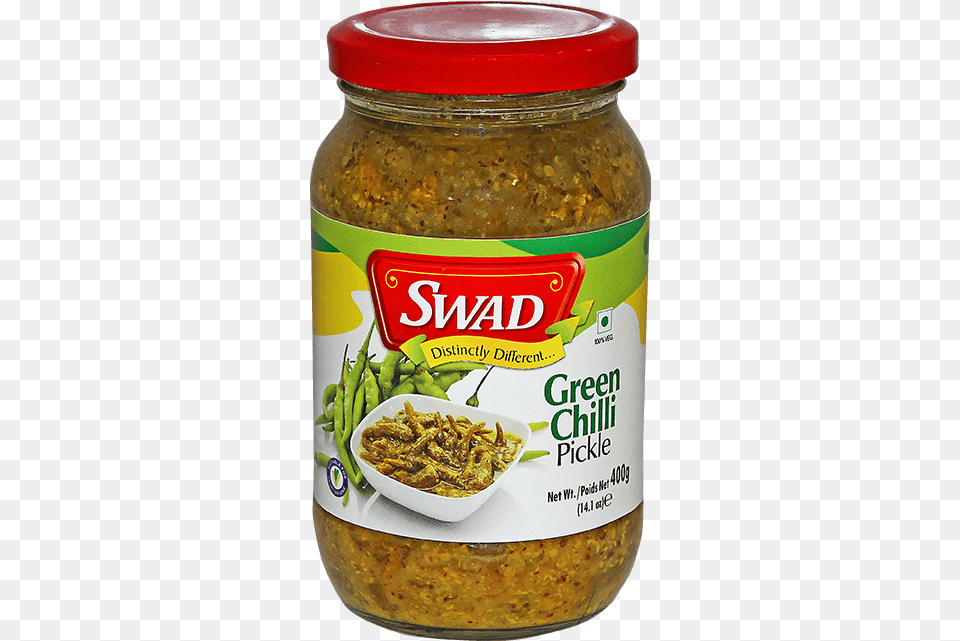 Swad Green Chilli Pickle, Food, Relish, Ketchup Png