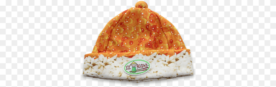 Swaddle Baby Sushi Roe Hat Swaddle Sushi Roll Baby Egg Roll, Cap, Clothing, Food, Meal Png Image