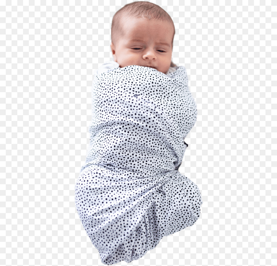 Swaddle Oversized Black Amp White Dots Toddler, Baby, Person, Photography, Newborn Png Image
