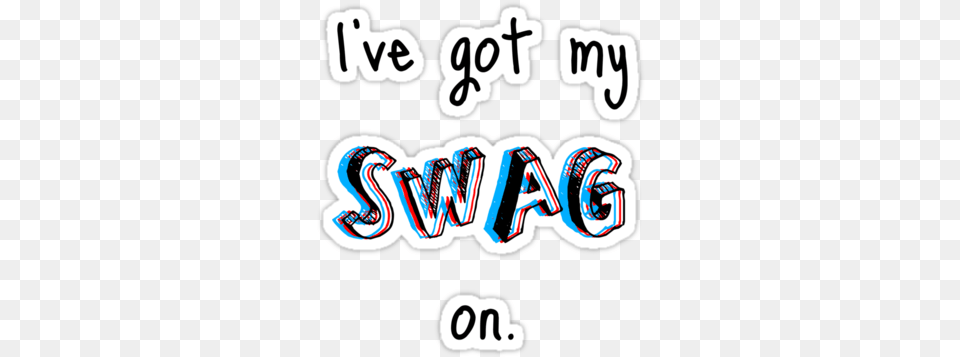 Swag Transparent Tumblr Vector Library Library Swag, Sticker, Art, Text, Dynamite Free Png Download